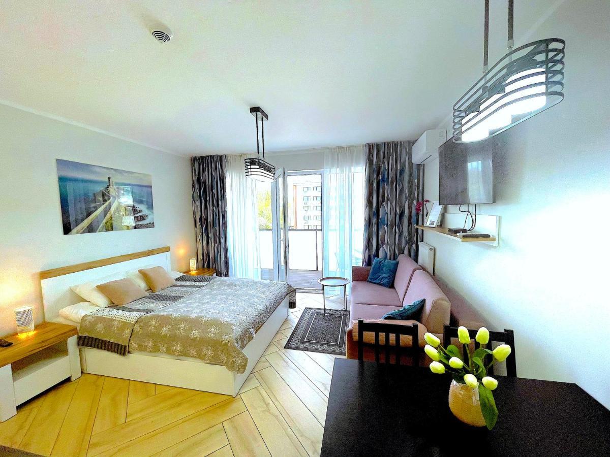 Apartment Superior Baltic With Terrace - Pool, Saunas, Jacuzzi, Fitness, Salzgrotte Колобжег Экстерьер фото