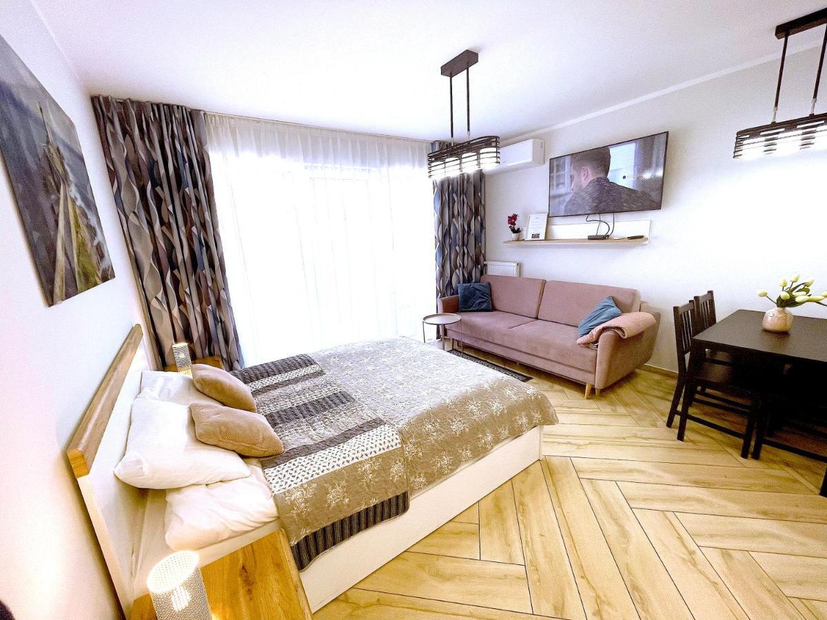 Apartment Superior Baltic With Terrace - Pool, Saunas, Jacuzzi, Fitness, Salzgrotte Колобжег Экстерьер фото