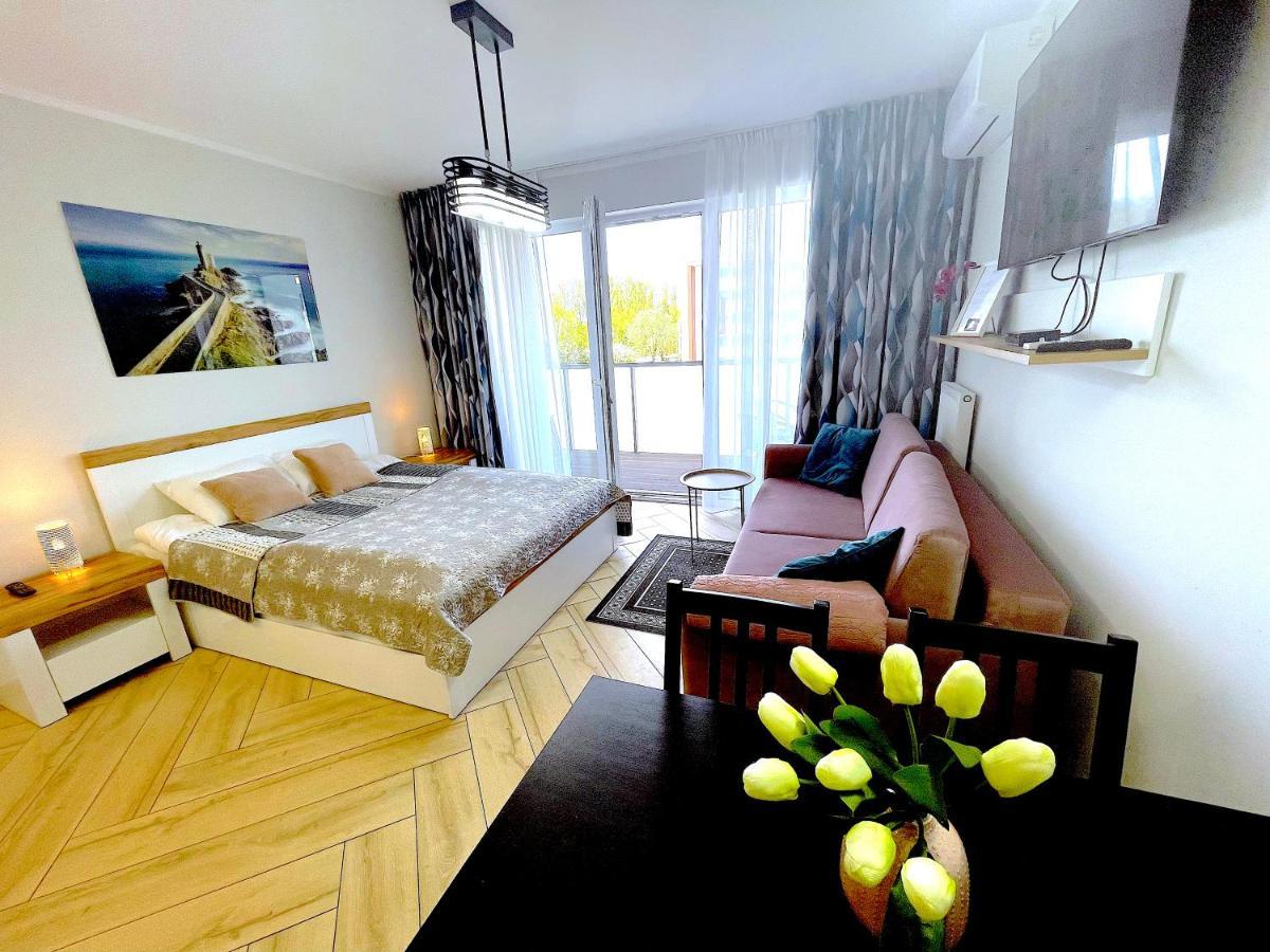 Apartment Superior Baltic With Terrace - Pool, Saunas, Jacuzzi, Fitness, Salzgrotte Колобжег Экстерьер фото